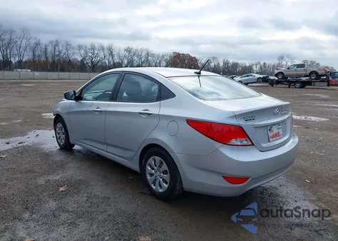 2016 Hyundai Accent Se from USA, damaged, VIN KMHCT4AE8GU108001